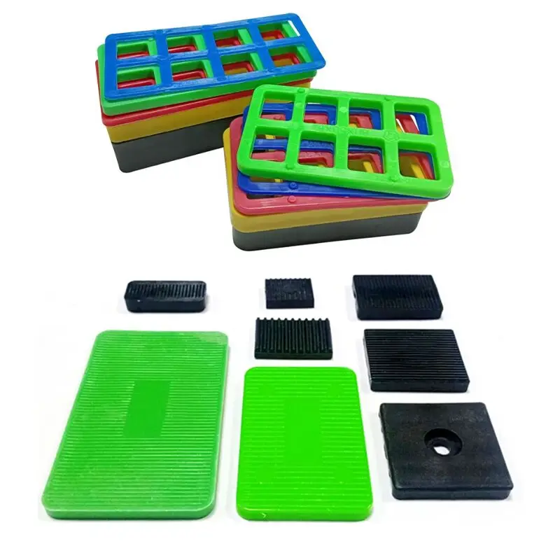 Pp Plastic Horseshoe Shim Pads Floor Window Door Leveling Shim Plastic