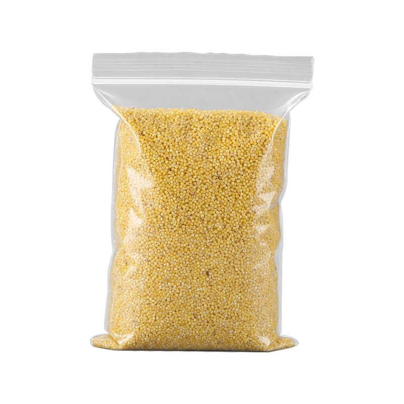 Ziplocked food bag thickened tea sealed bag separate large plastic packing bag melon seeds dry snacks