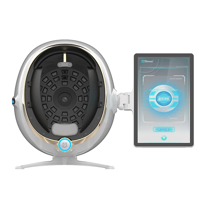 Facial Care Face Skin Analysis Machine Face Scanner Moisture Facial Test Machine Analizador De Piel Home Use Skin Analyzer