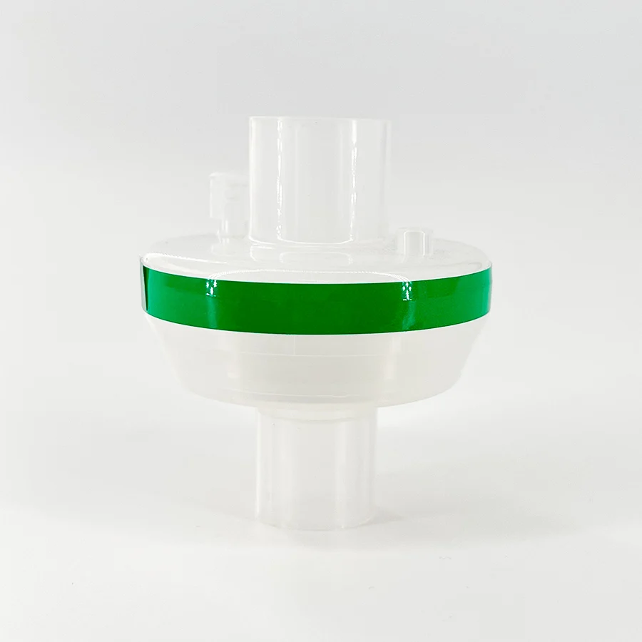 Factory Supply HME Bacterial Viral Filter Adult Pediatric Heat & Moisture Exchanger Filter HME Breathing Filter