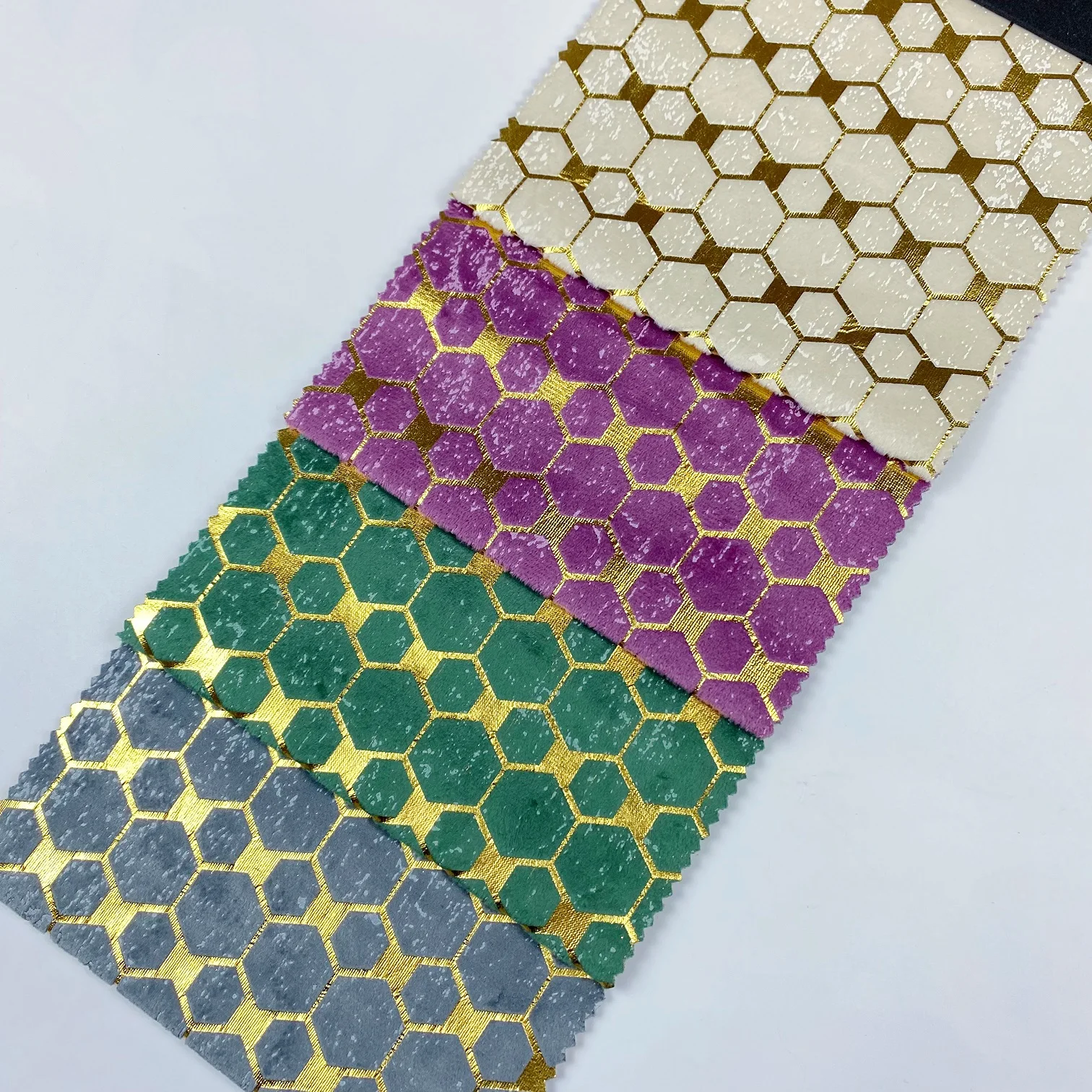 high quality and new design colors bronzing fabric Holland velvet fabric for sofa