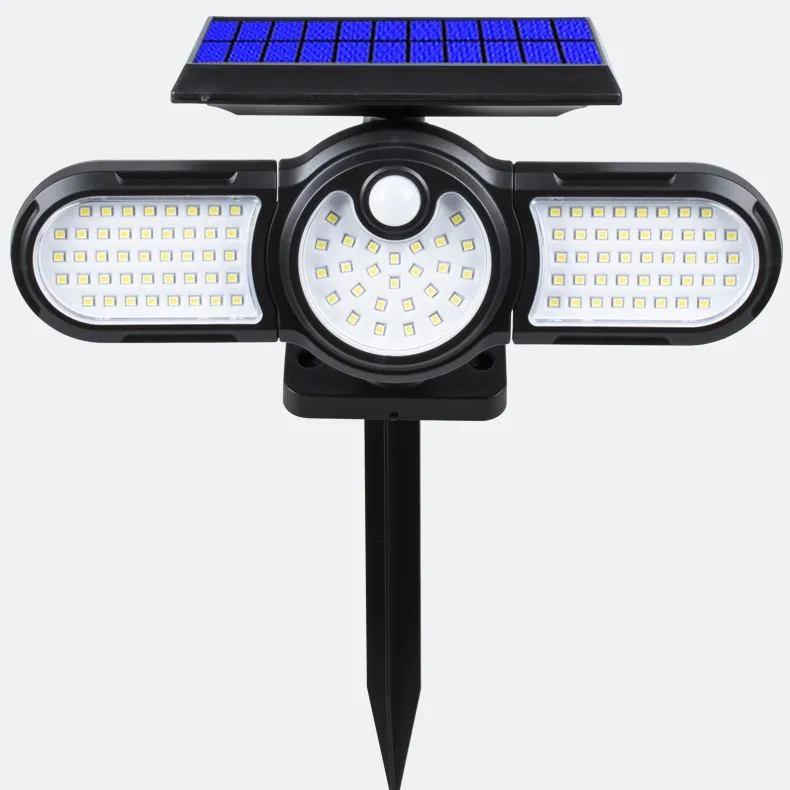 Solar Wall Lights Led Solar Powered Outdoor Emergency Security Garden Wall Motion Sensor Light