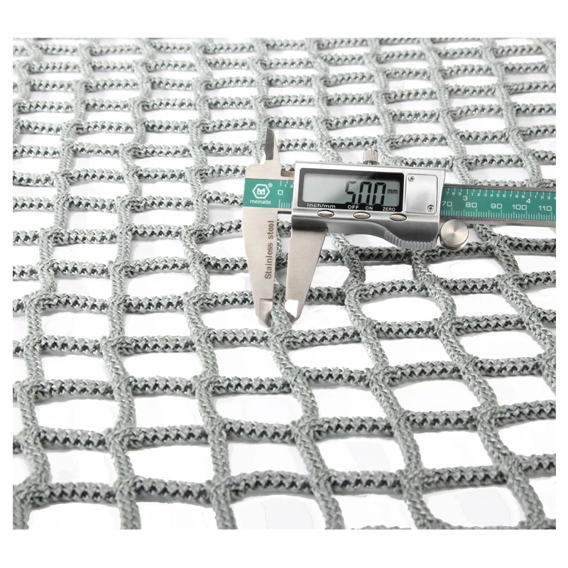 Лидер продаж, заводская цена, серая сетка безопасности для парка развлечений, устойчивая к УФ-излучению