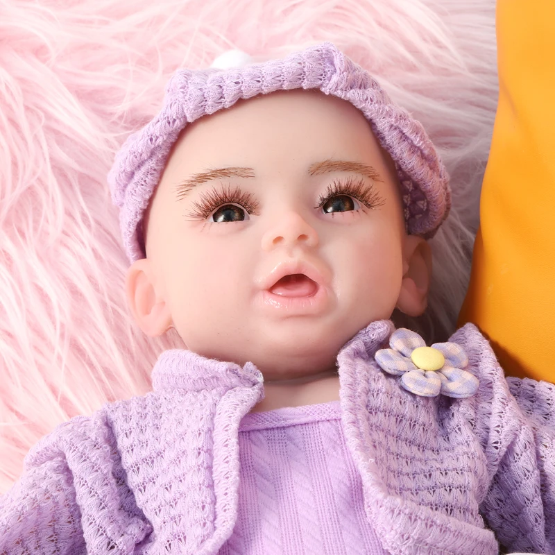 Wholesale Reborn Doll Soft Bebe Full Body 47CM Sitty Vinyl Silicone Realistic newborn baby boy girl toddler dolls for kids