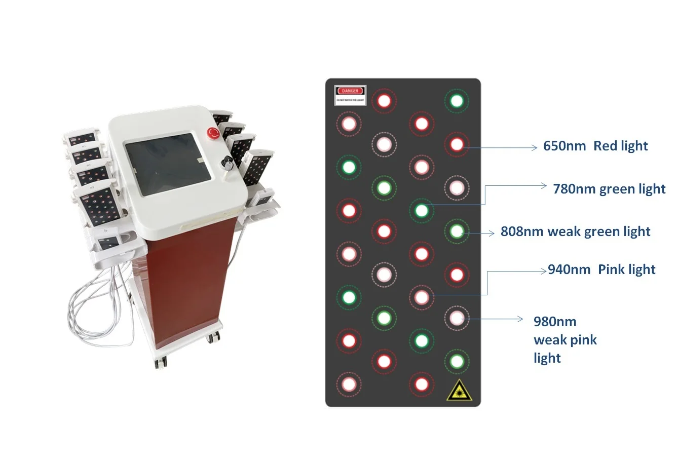 2022 lipolaser 28 diode laser Lipolysis Slimming machine 210mw lipolaser price/ 5d Lipo Laser