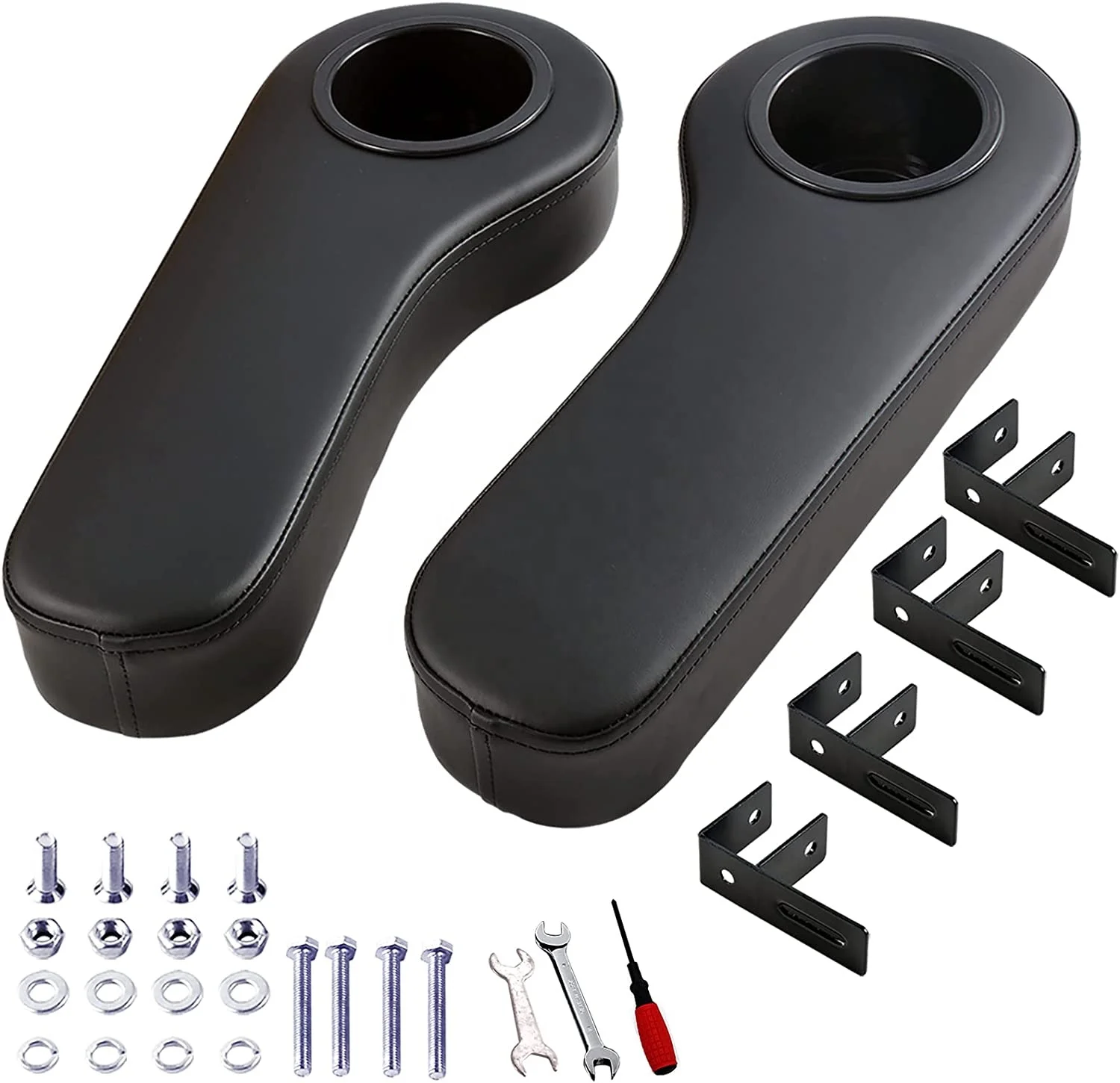 Professional custom TOP Golf Car armrest cup holder fit with Clubcar EZGO Yamaha