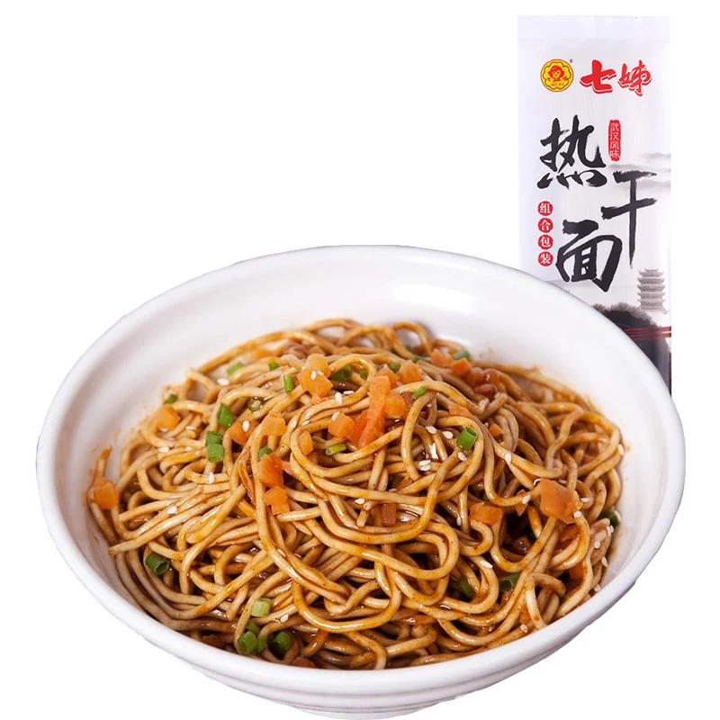 Горячая лапша Ухань с кунжутной пастой