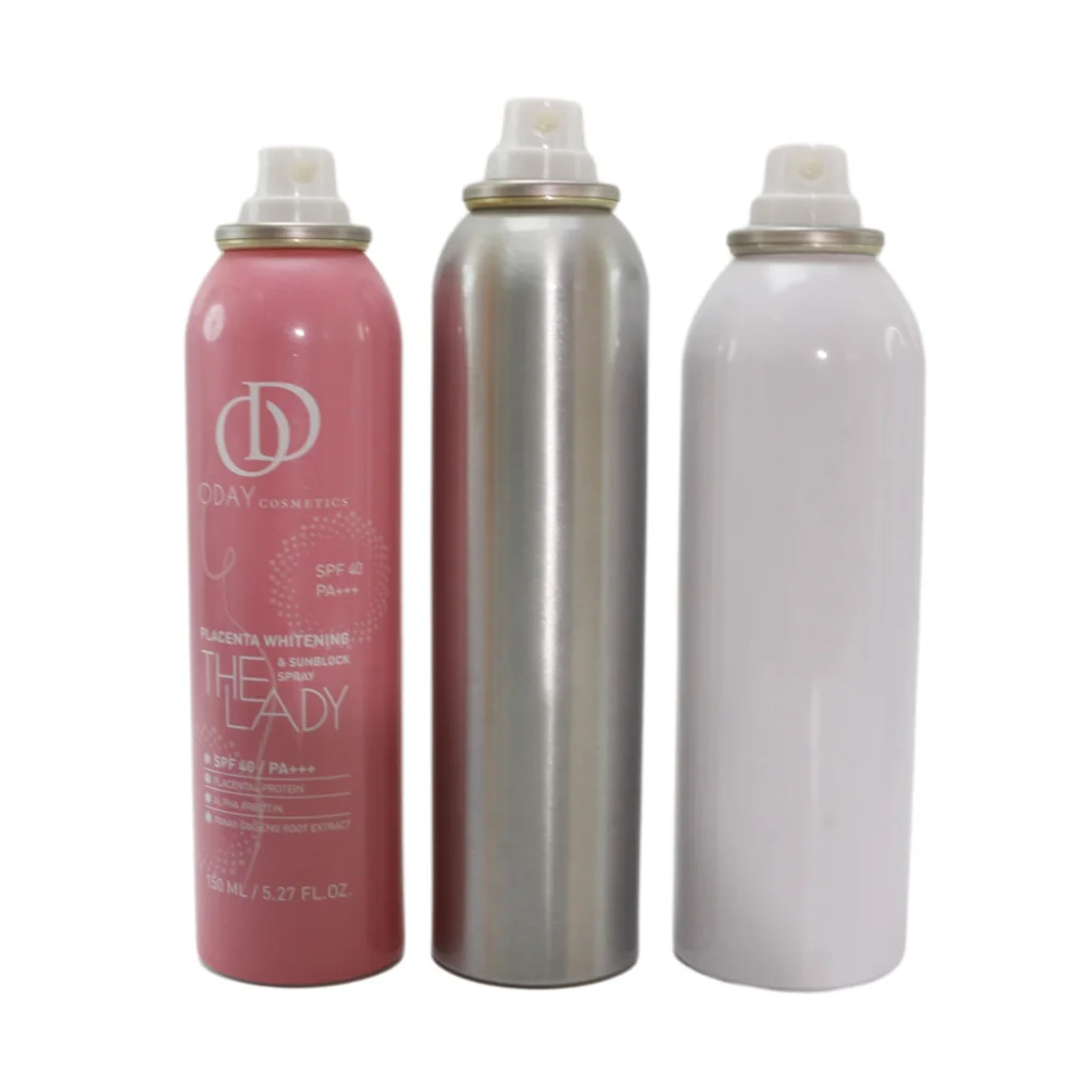 High quality aerosol tin can 1000ml aluminium oxygen can aerosol gas can empty accept customization AC-05S