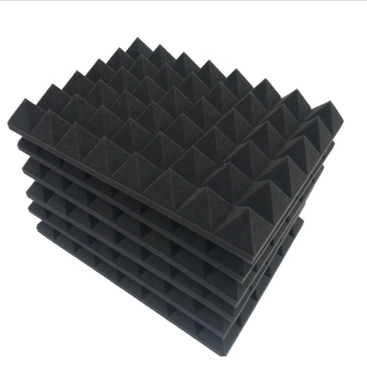
Interior decor Pyramid sound insulation acoustic studio foam sound proof panels 