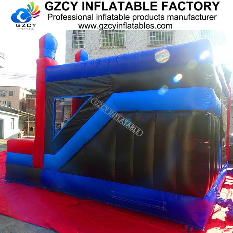 Забавный надувной батут замок коммерческий комбинированный для продажи