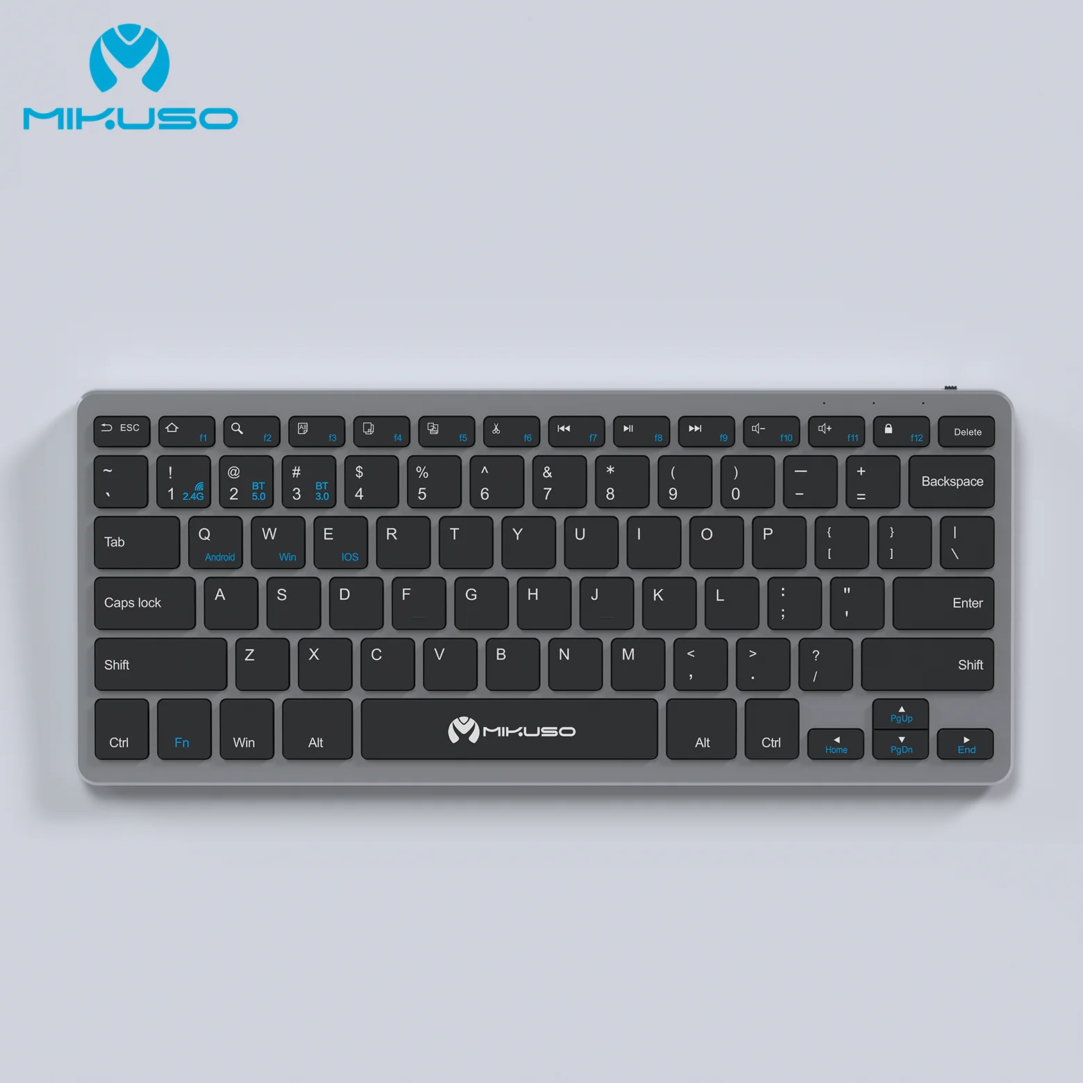 Portable BT Wireless Keyboards 2.4g Notebook Mini Keyboard for Tablet PC Office or Study