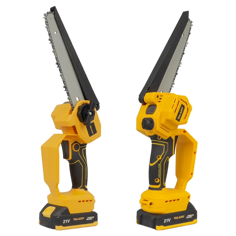 6/8/10inch Factory Supplier Outdoor wood cutting tool Cordless electric chain saw with battery  Brushless Rechargeable Chainsaws