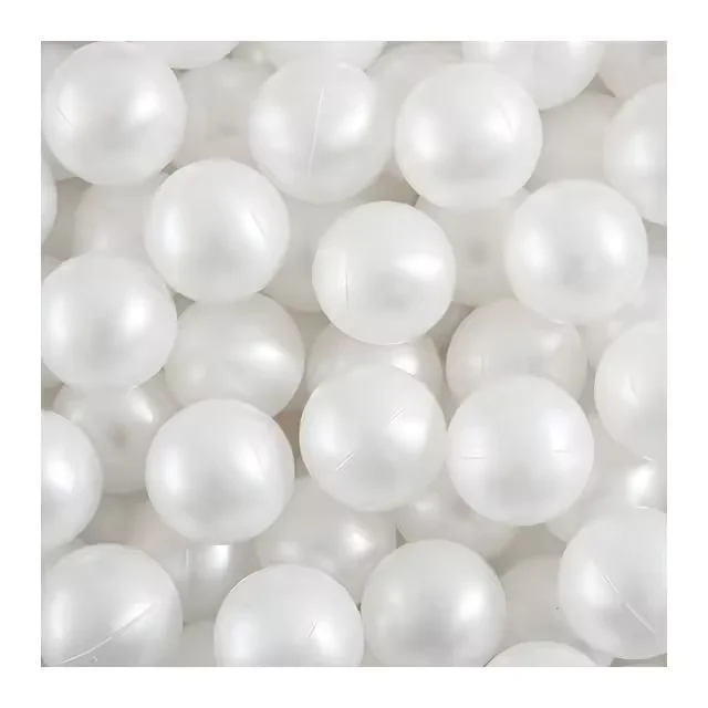 Durable 7cm 70mm Plastic Pearl Color Commercial Kids Bulk Soft Play Toy Ball Pit Balls For Kids