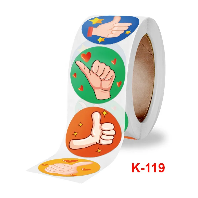 1 дюйм. Наклейки для детей и учителей