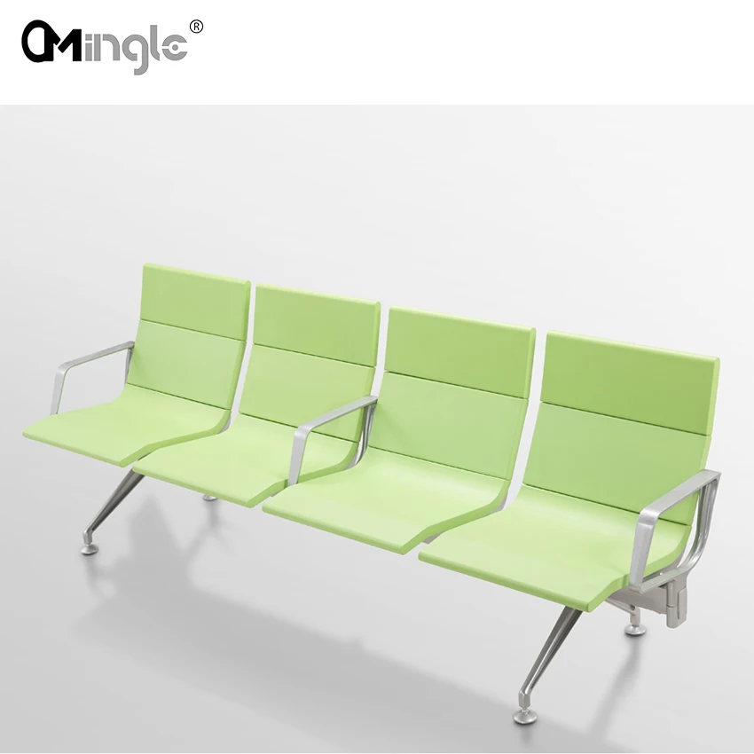 Colorful Seat Painted Armrests Reception Room Waiting Chairs Airport Waiting Room Chair