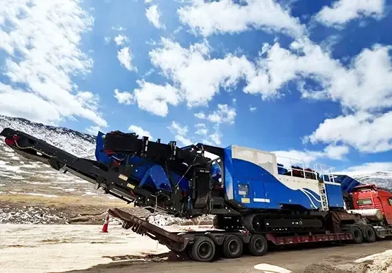 Mobile Crawler Cone Crusher station Mining Machinery Crusher Energy Mining Equipment Processing Capacity 100t/h ~ 300t/h