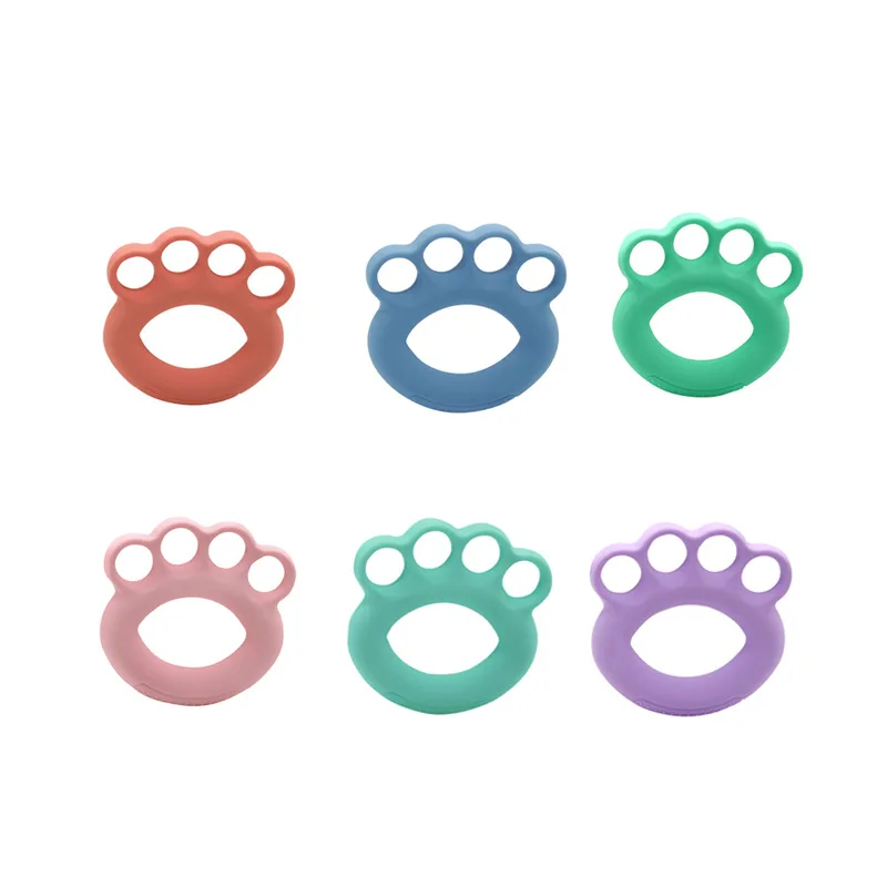 Hot Sale High Elasticity Hand Grip Strengthener Separate Finger Recover Silicone Finger Exerciser