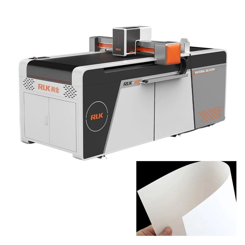 RUK Plate cutting machine automatic feeding paper computer cutting machine