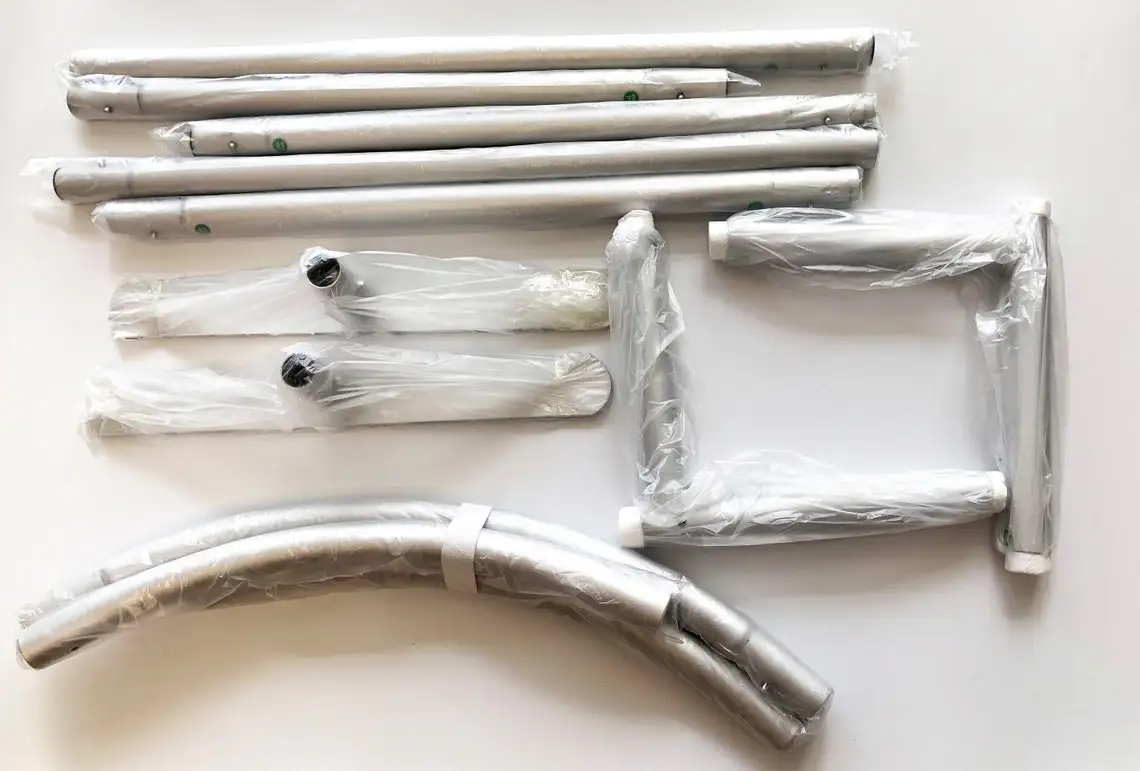 Nude Arched Metal Frame Backdrop Stand Pillow Case Cover Wedding Stage Backdrop