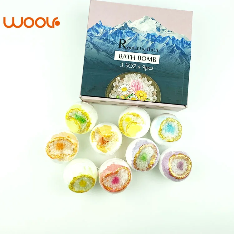 Spa Gift Sets fizzy wholesale handmade private label kids organic natural bath bombs