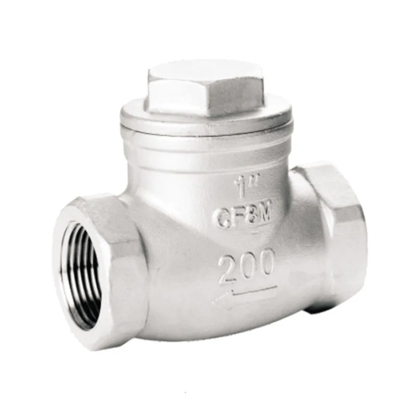 Vertical Compressed air Spring Brass Check Valve