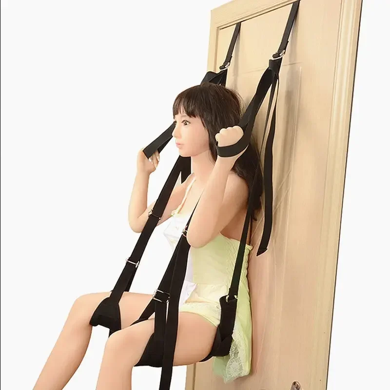Strong Material Safe Sex Adult Door Swing Bondage Set For Couples BDSM Sex Door Swing