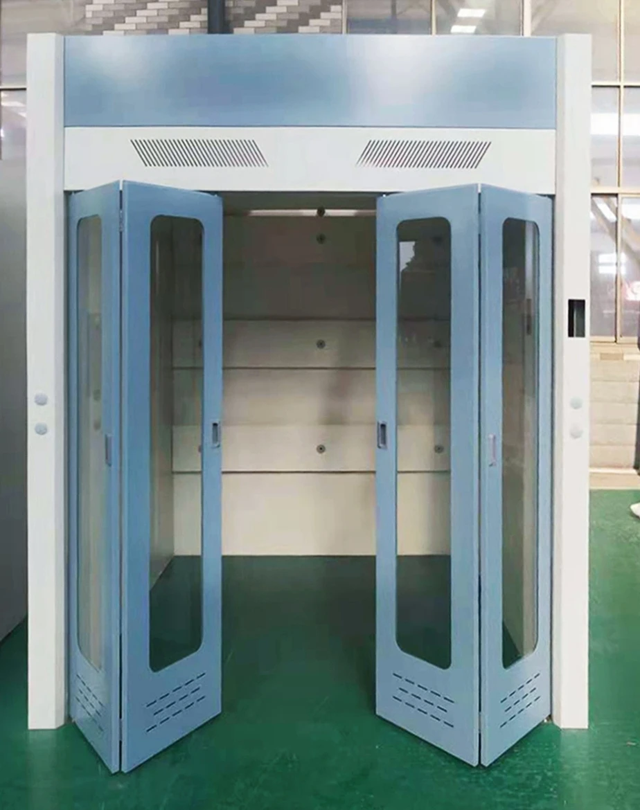 Большой вентилированный фильтр с металлическим лабораторным контроллером