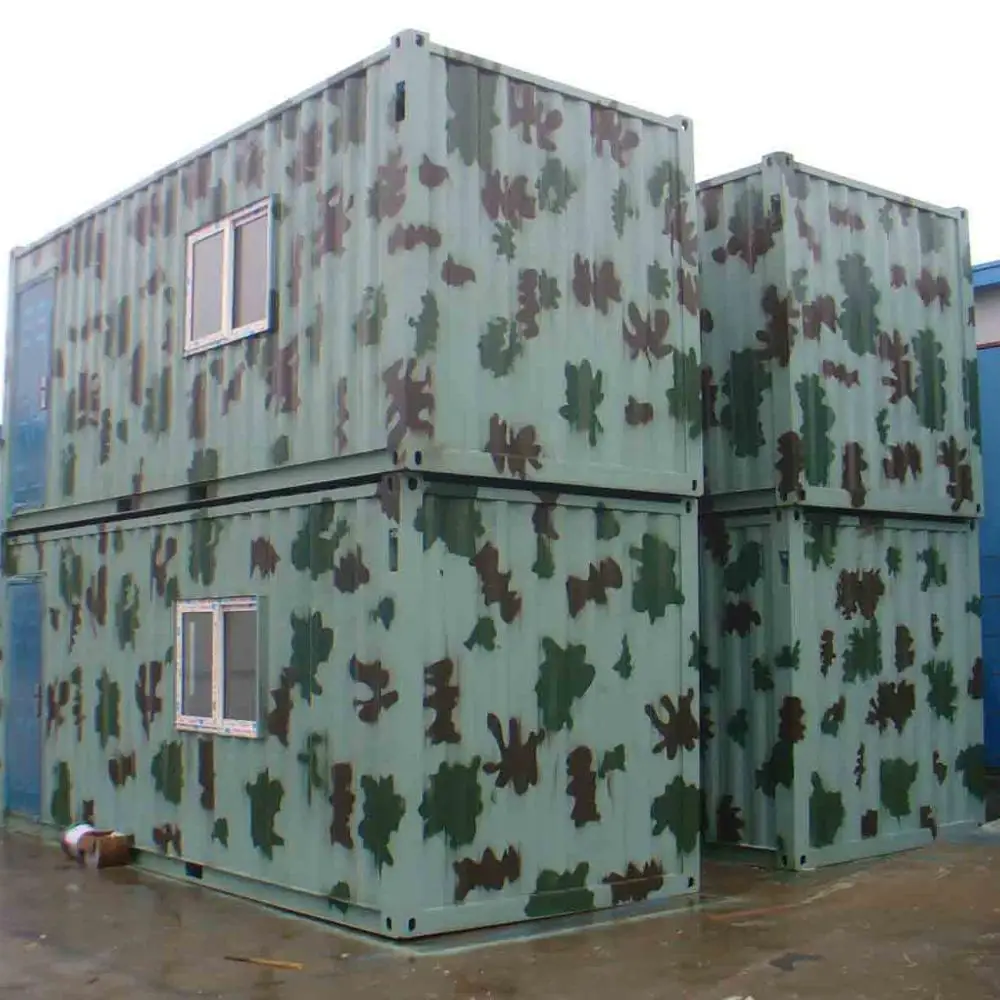 cheap tiny self contained container house from factory