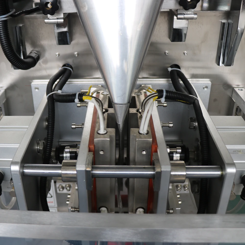 New Automatic Black Hair Dye Shampoo bath lotion Twin Double Material Sachet Packaging Machine