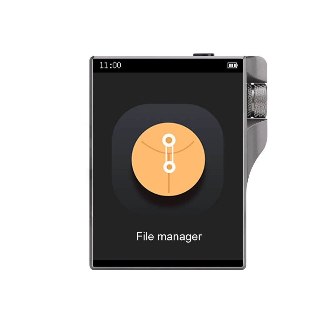 Цифровой аудио плеер без потерь DSD256 APE FLAC Портативный Hi-Fi музыкальный с Bluetooth и встроенной памятью 32 Гб