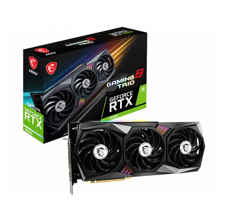 MSI Magic Dragon 3060 GAMING Z TRIO 12G for PC Gaming Graphics Card 192BIT