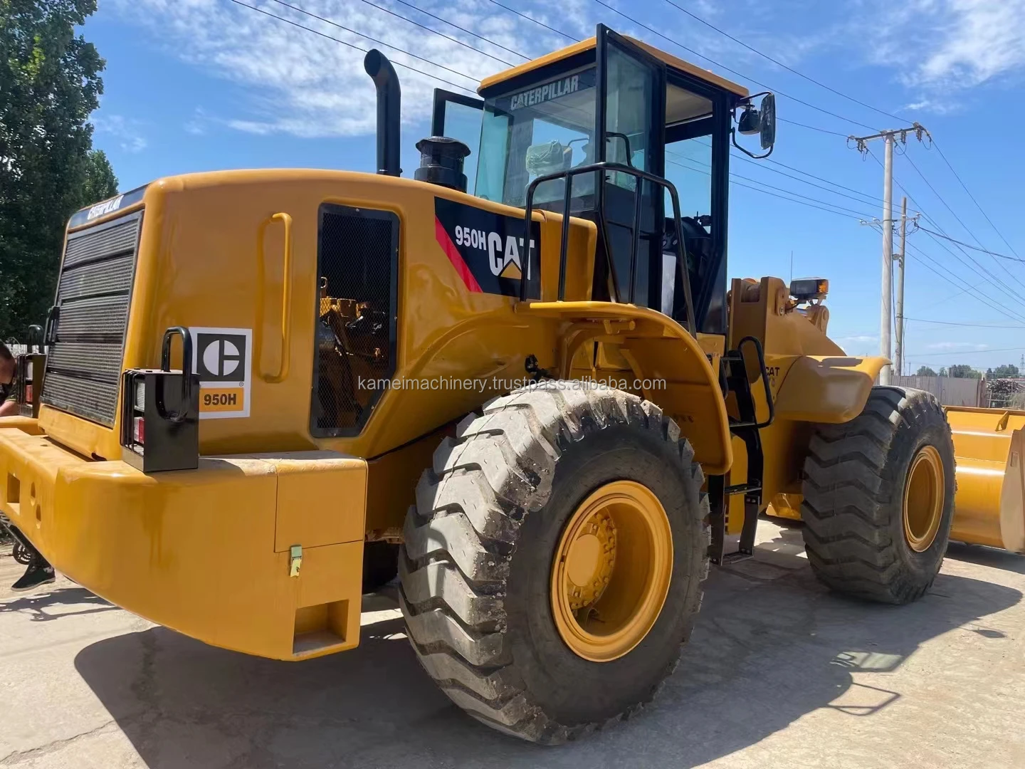 Колесный погрузчик CAT 950h 950g 950gc 988k сделано в Японии оригинальный komatsuu wa420 wa470