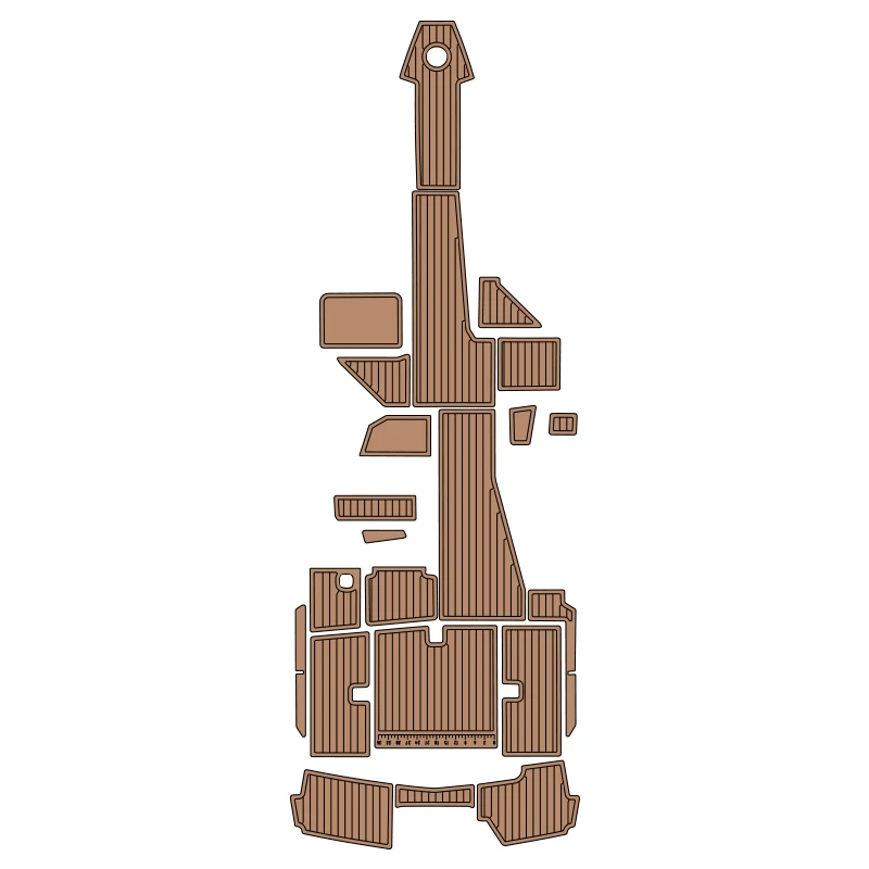 EVA/PE Customized Boat Flooring For Boat With Self-Adhesive