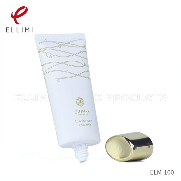 45 Double Layer Flat Cap Soft Tube ELM-100, Diameter: 45, Thread: Flat Tube Special Thread, Capacity: 80-220ml,