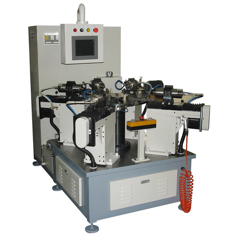 Robot for drilling alloy RIM holes