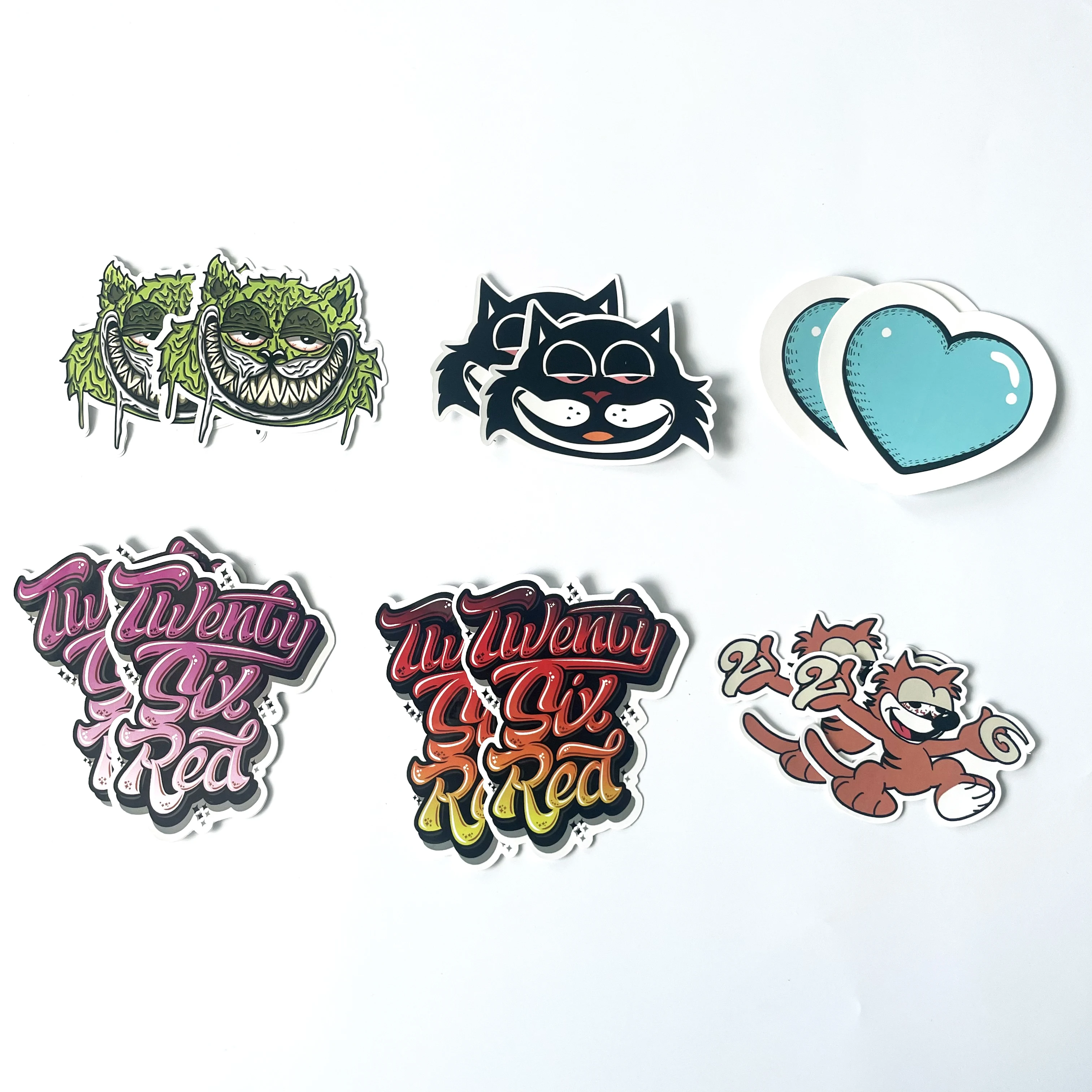 Self Adhesive Stickers Custom Designs Printing Waterproof Vinyl Stickers Die Cut Adhesive PVC Label Sticker