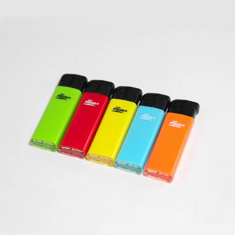 Lighter Pocket Lighter Refillable Electronic Lighter Fashionable Design Mini Plastic Cigarette CLASSIC Giveaways Fh-846mini