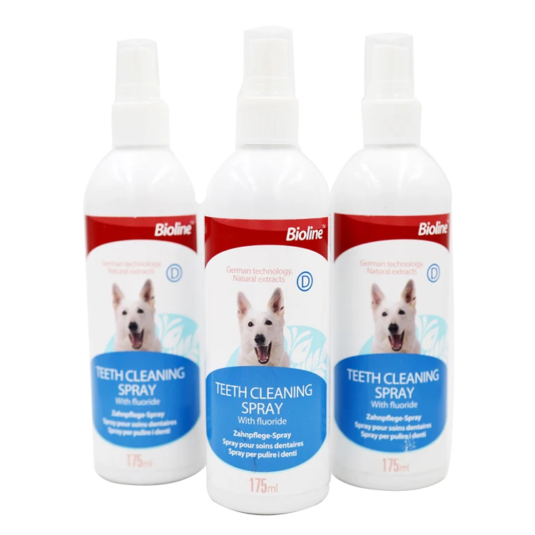 Спрей для чистки зубов домашних животных с фторидом