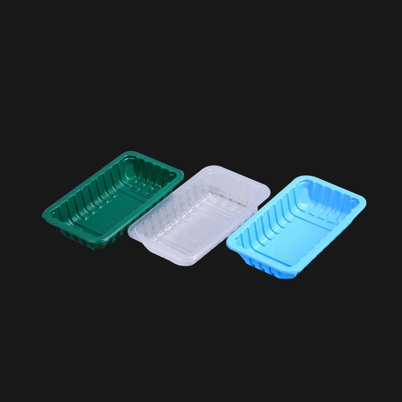 Wholesale PET vegetable packaging tray