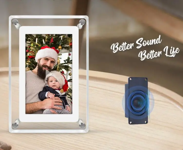 Custom 5-inch high-definition 1080P digital photo frame acrylic digital photo frame