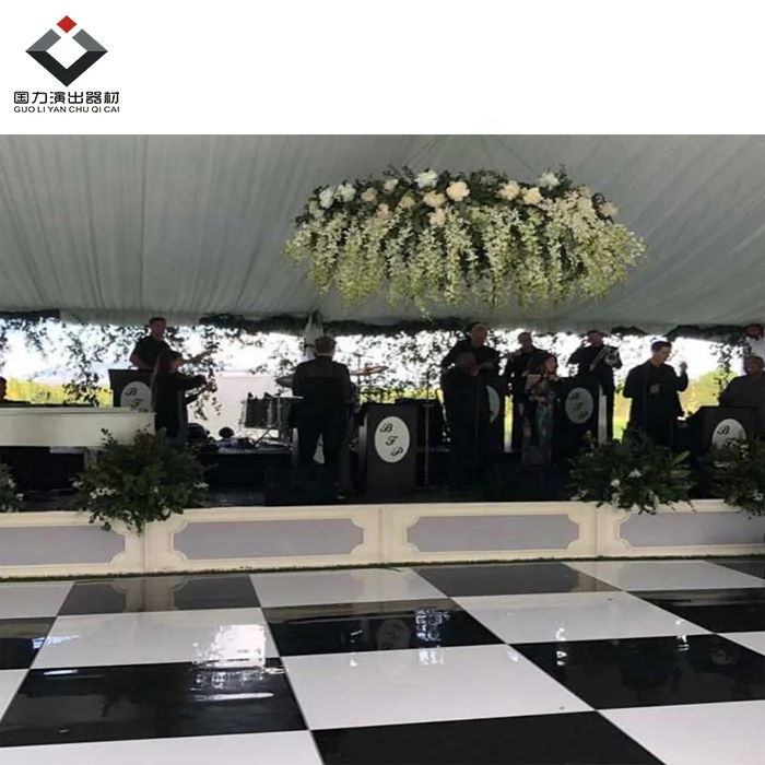 
High Gloss Cheap Portable Dance Floor Dance Floor Mat For Weeding Party 
