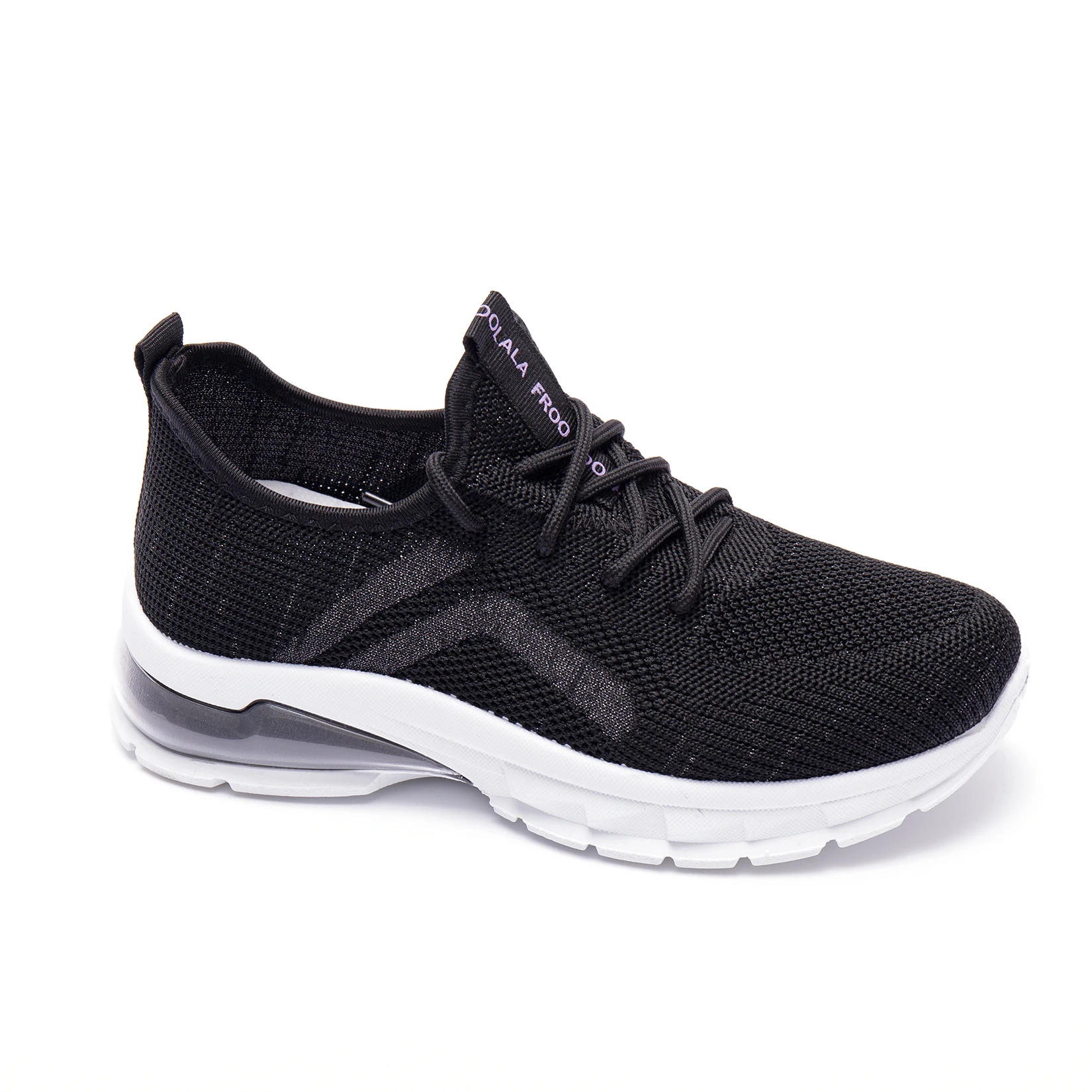 
2021 China wholesale women ladies sports sneaker comfortable casual shoe jogging summer adult black running shoes for women 
