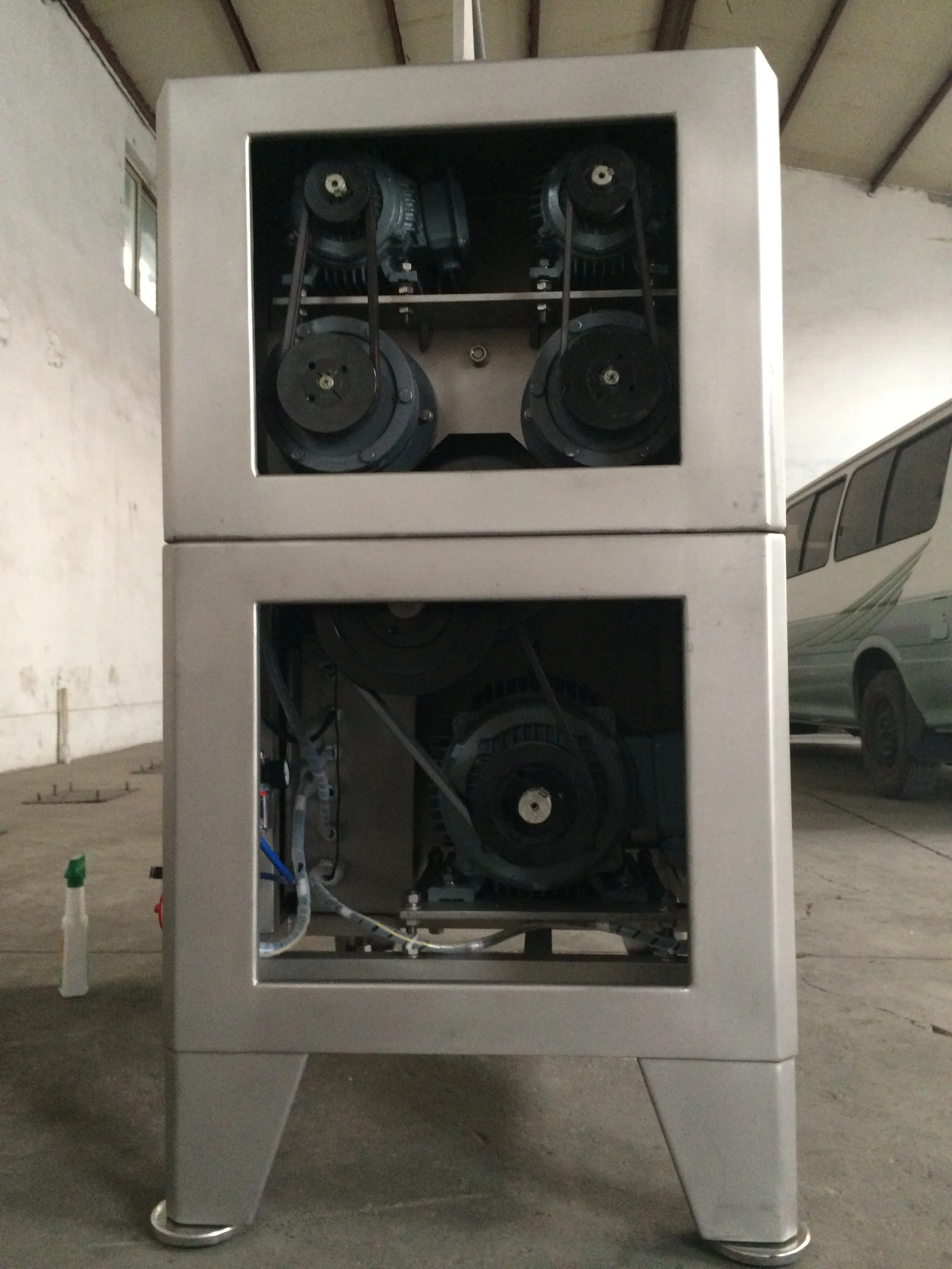 Industrial Meat Mincer Machine Meat Grinder Machine Electric Industrial Frozen Meat Grinder Copper Steel Motor Stainless HEN Cut