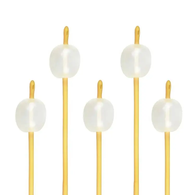 Medical Disposable Pediatric Latex Bardia Lubricath Foley Catheter With Balloon