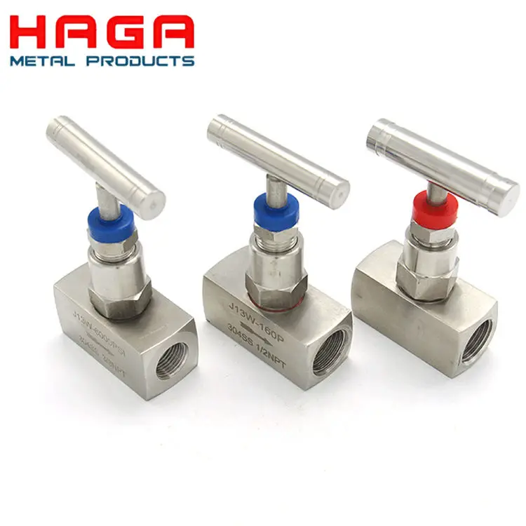 Wholesale Female Thread General Hydraulic Flow Control Valve Marine Instrument Stainless Steel 316 Needle Valve