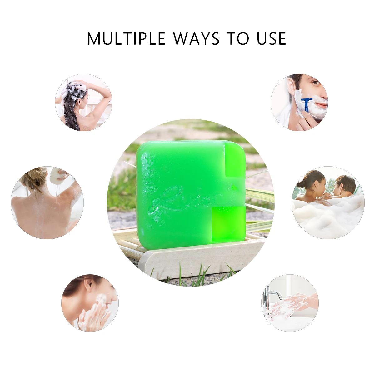 OEM wholesale private label olive oil moisturizing cleansing hand made granule aloe soap