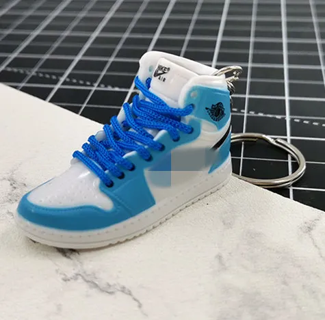 3D  mini shoes keychain hard plastic shoes keychain  sneaker keychain