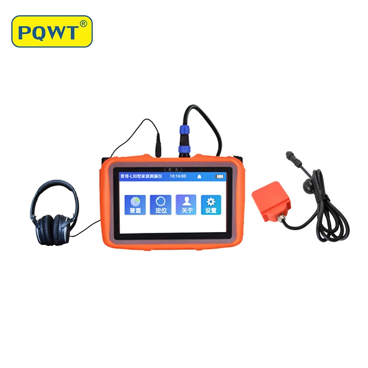 PQWT L50 внутренние подземные и встроенные трубы для проверки протечек оборудование прослушивания детектор утечки воды