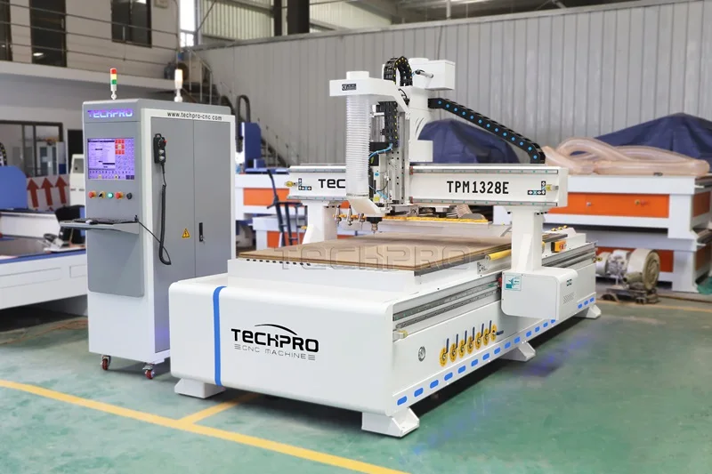 TPM1325E 1325 1328 1530 2030 ATC CNC Router Machine 3 Axis with tools changer