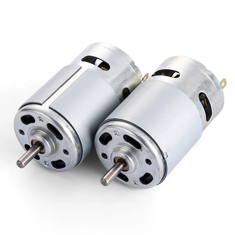 DC motor high power motor 12V 24V 36V 550 / 555 / 775 permanent magnet dc motor customizable